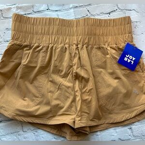 NWT JoyLab High Rise Beige Workout Shorts
